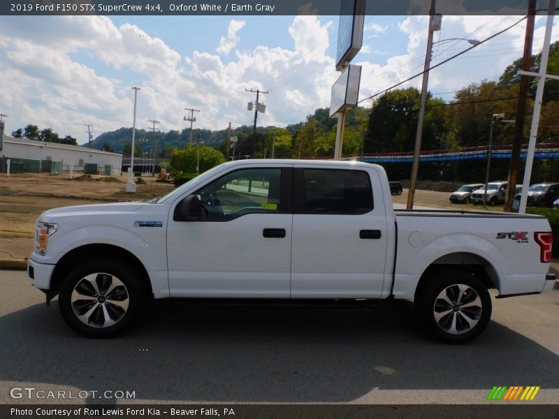 Oxford White / Earth Gray 2019 Ford F150 STX SuperCrew 4x4