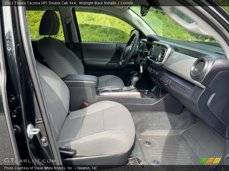 Front Seat of 2021 Tacoma SR5 Double Cab 4x4