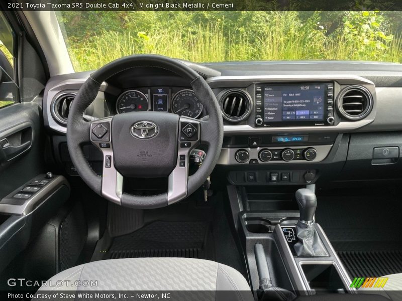 Dashboard of 2021 Tacoma SR5 Double Cab 4x4