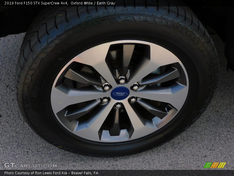 Oxford White / Earth Gray 2019 Ford F150 STX SuperCrew 4x4