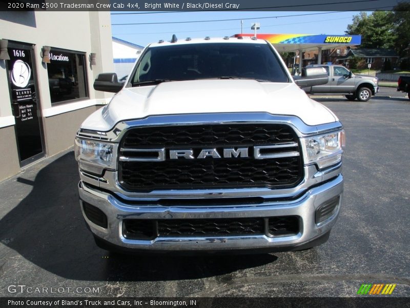 Bright White / Black/Diesel Gray 2020 Ram 2500 Tradesman Crew Cab 4x4