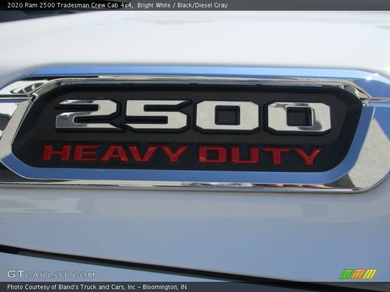 Bright White / Black/Diesel Gray 2020 Ram 2500 Tradesman Crew Cab 4x4