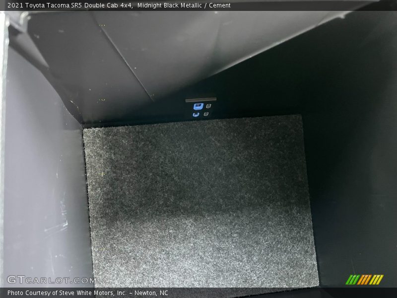 Midnight Black Metallic / Cement 2021 Toyota Tacoma SR5 Double Cab 4x4