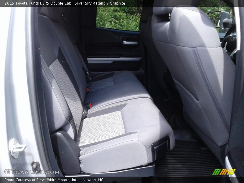 Silver Sky Metallic / Graphite 2015 Toyota Tundra SR5 Double Cab