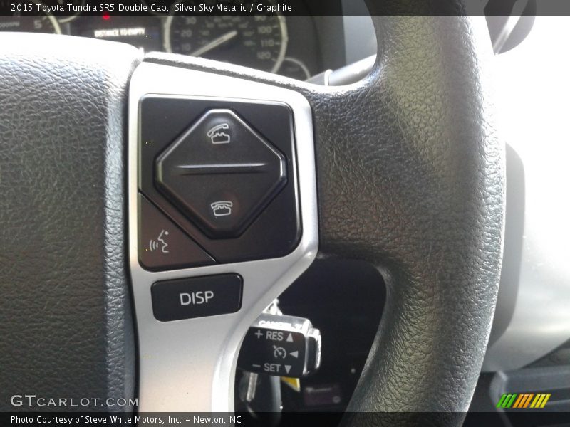 Silver Sky Metallic / Graphite 2015 Toyota Tundra SR5 Double Cab
