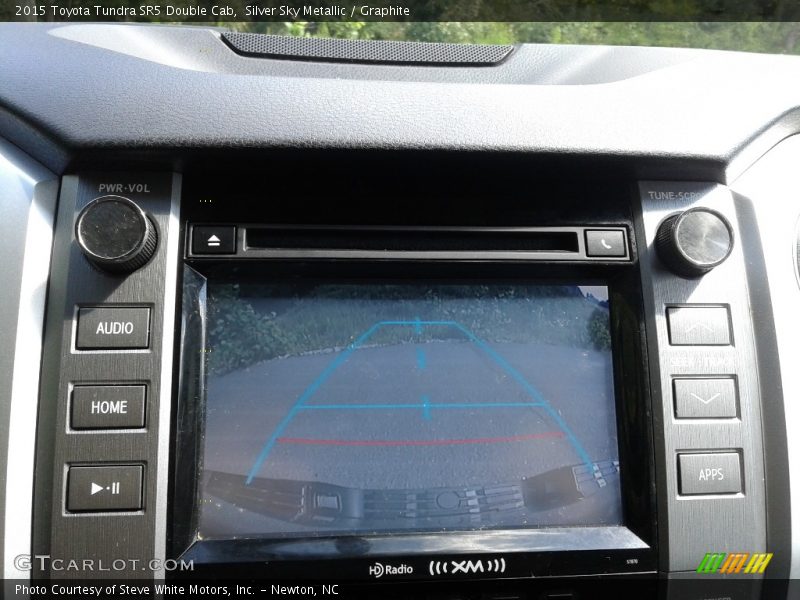 Silver Sky Metallic / Graphite 2015 Toyota Tundra SR5 Double Cab