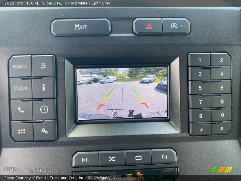 Oxford White / Earth Gray 2018 Ford F150 XLT SuperCrew