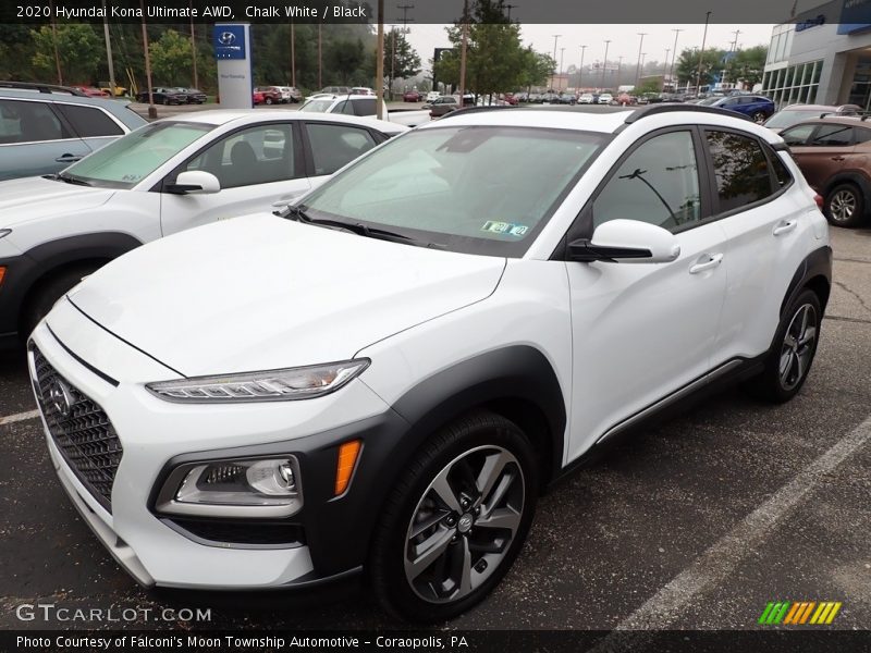 Front 3/4 View of 2020 Kona Ultimate AWD