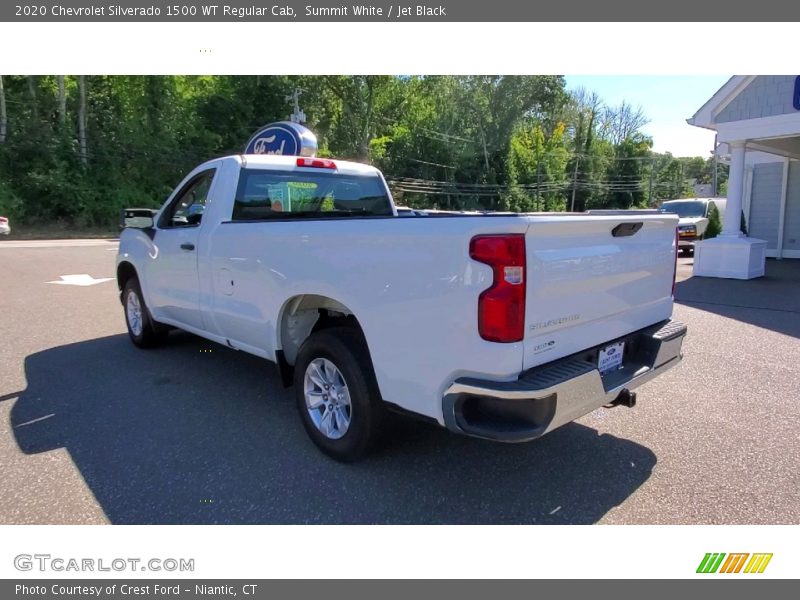 Summit White / Jet Black 2020 Chevrolet Silverado 1500 WT Regular Cab