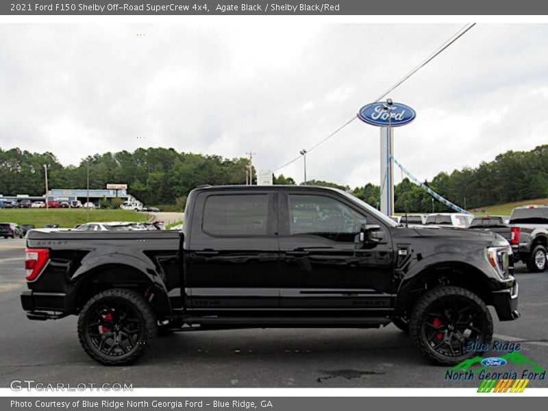 Agate Black / Shelby Black/Red 2021 Ford F150 Shelby Off-Road SuperCrew 4x4