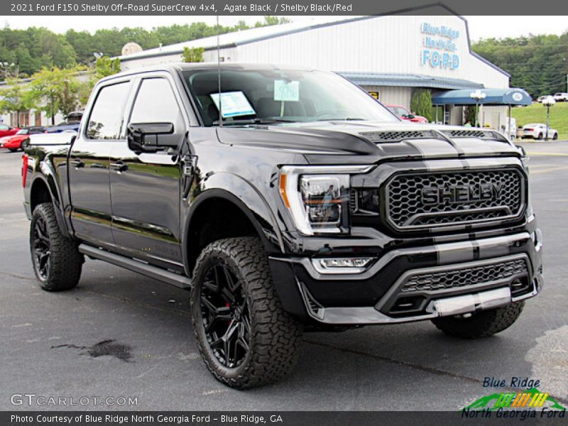 Agate Black / Shelby Black/Red 2021 Ford F150 Shelby Off-Road SuperCrew 4x4