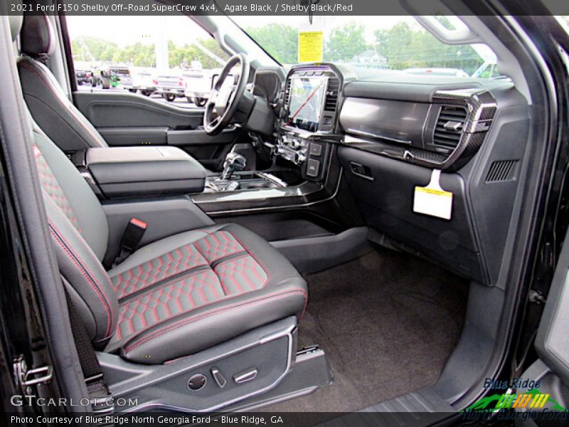Agate Black / Shelby Black/Red 2021 Ford F150 Shelby Off-Road SuperCrew 4x4
