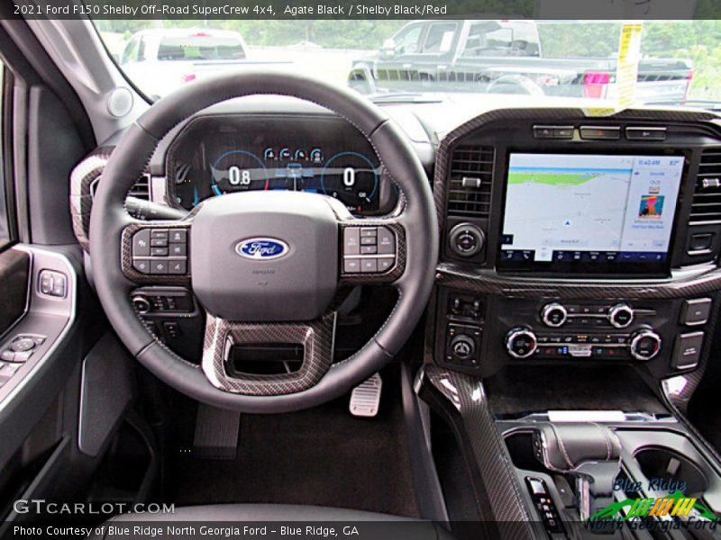 Dashboard of 2021 F150 Shelby Off-Road SuperCrew 4x4