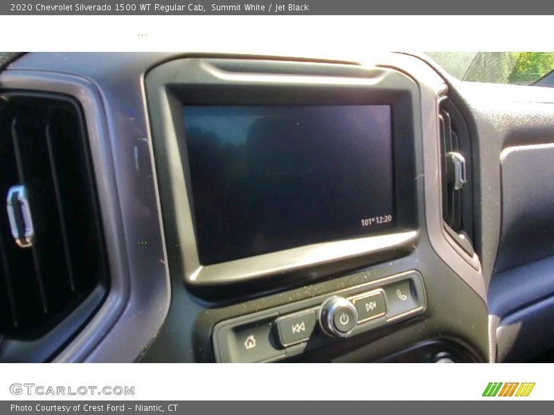 Summit White / Jet Black 2020 Chevrolet Silverado 1500 WT Regular Cab