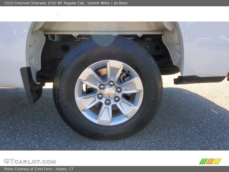 Summit White / Jet Black 2020 Chevrolet Silverado 1500 WT Regular Cab