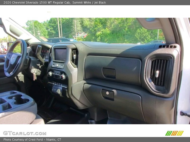 Summit White / Jet Black 2020 Chevrolet Silverado 1500 WT Regular Cab