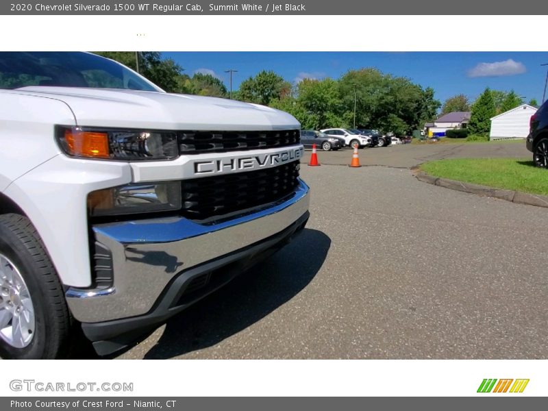 Summit White / Jet Black 2020 Chevrolet Silverado 1500 WT Regular Cab