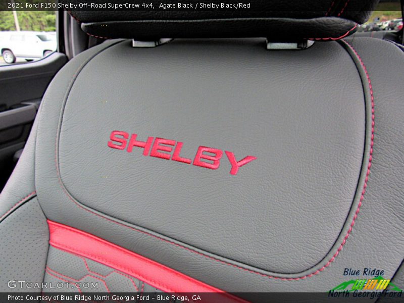 Agate Black / Shelby Black/Red 2021 Ford F150 Shelby Off-Road SuperCrew 4x4