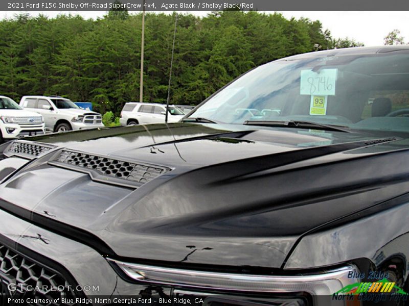 Agate Black / Shelby Black/Red 2021 Ford F150 Shelby Off-Road SuperCrew 4x4