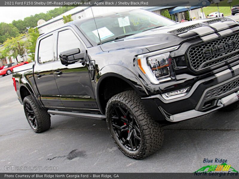 Agate Black / Shelby Black/Red 2021 Ford F150 Shelby Off-Road SuperCrew 4x4