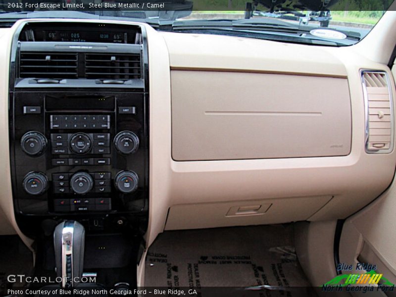 Steel Blue Metallic / Camel 2012 Ford Escape Limited