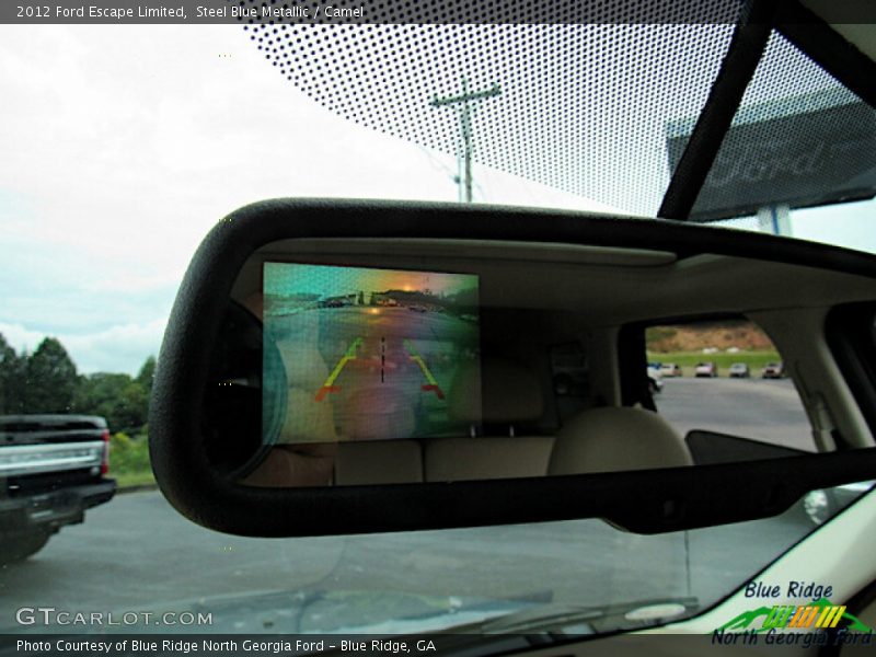 Steel Blue Metallic / Camel 2012 Ford Escape Limited