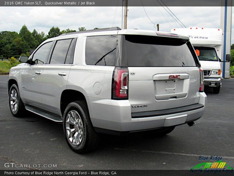 Quicksilver Metallic / Jet Black 2016 GMC Yukon SLT