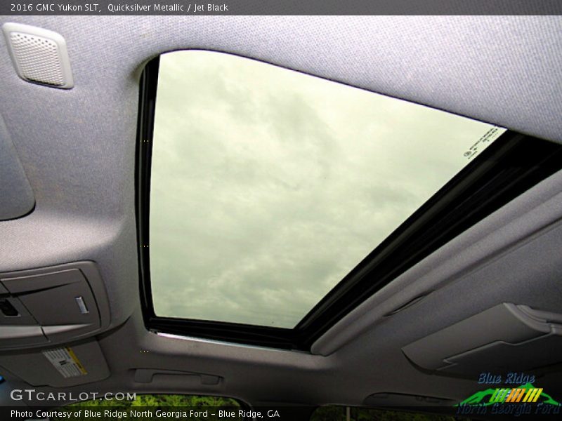 Quicksilver Metallic / Jet Black 2016 GMC Yukon SLT
