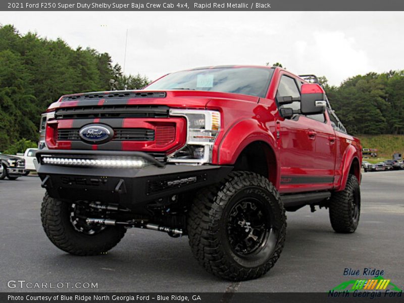 Front 3/4 View of 2021 F250 Super Duty Shelby Super Baja Crew Cab 4x4