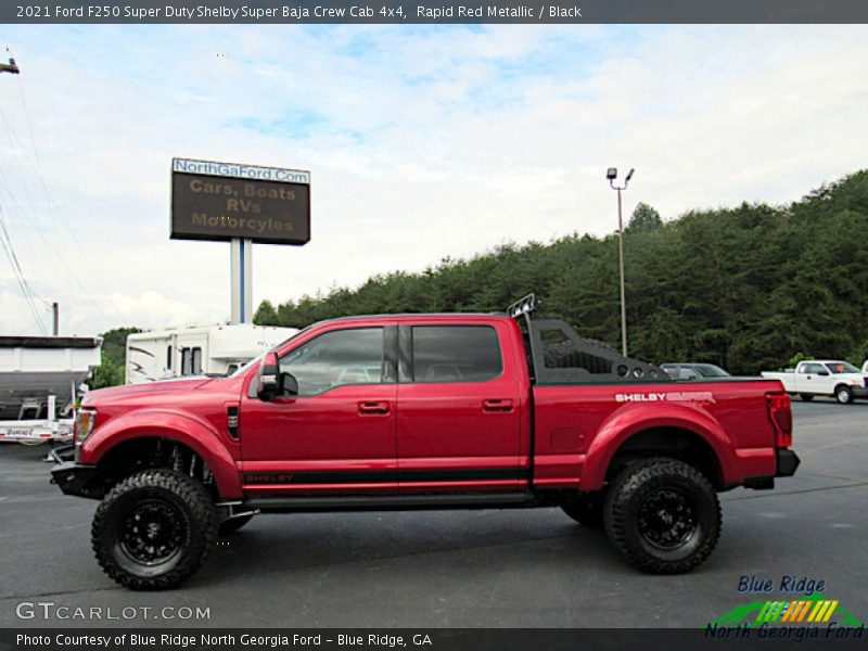  2021 F250 Super Duty Shelby Super Baja Crew Cab 4x4 Rapid Red Metallic