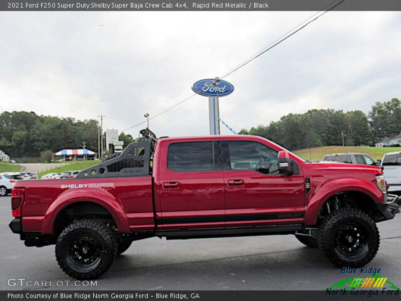  2021 F250 Super Duty Shelby Super Baja Crew Cab 4x4 Rapid Red Metallic