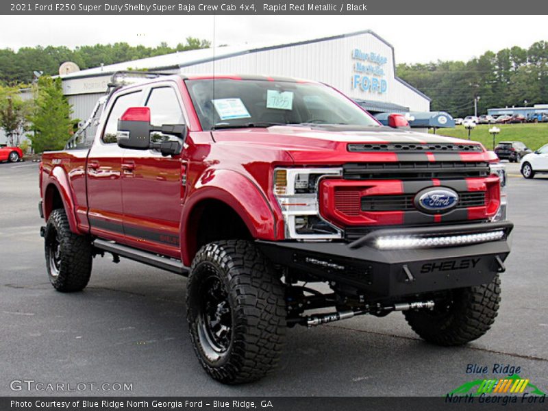  2021 F250 Super Duty Shelby Super Baja Crew Cab 4x4 Rapid Red Metallic