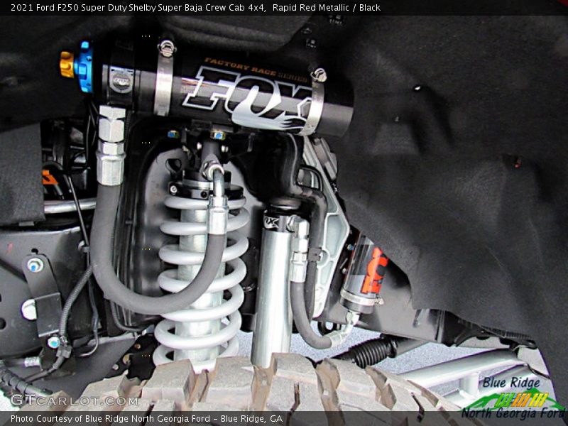 Undercarriage of 2021 F250 Super Duty Shelby Super Baja Crew Cab 4x4