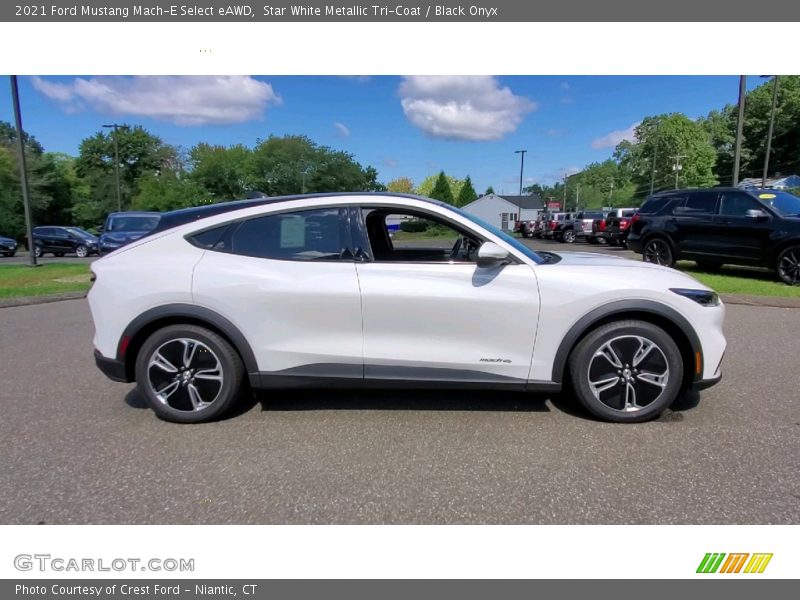  2021 Mustang Mach-E Select eAWD Star White Metallic Tri-Coat