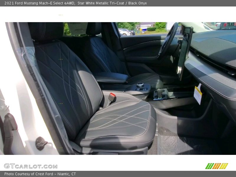 Front Seat of 2021 Mustang Mach-E Select eAWD
