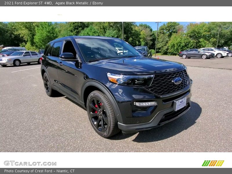 Front 3/4 View of 2021 Explorer ST 4WD