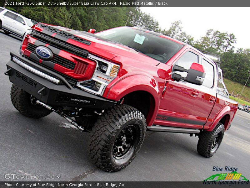  2021 F250 Super Duty Shelby Super Baja Crew Cab 4x4 Rapid Red Metallic