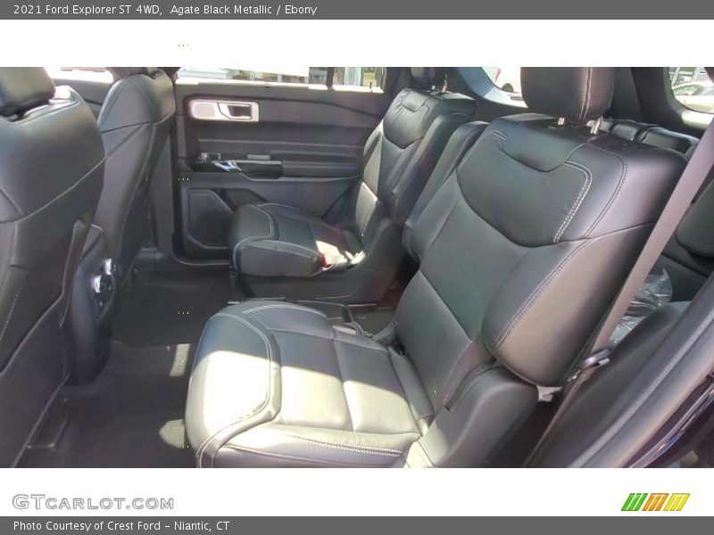 Agate Black Metallic / Ebony 2021 Ford Explorer ST 4WD