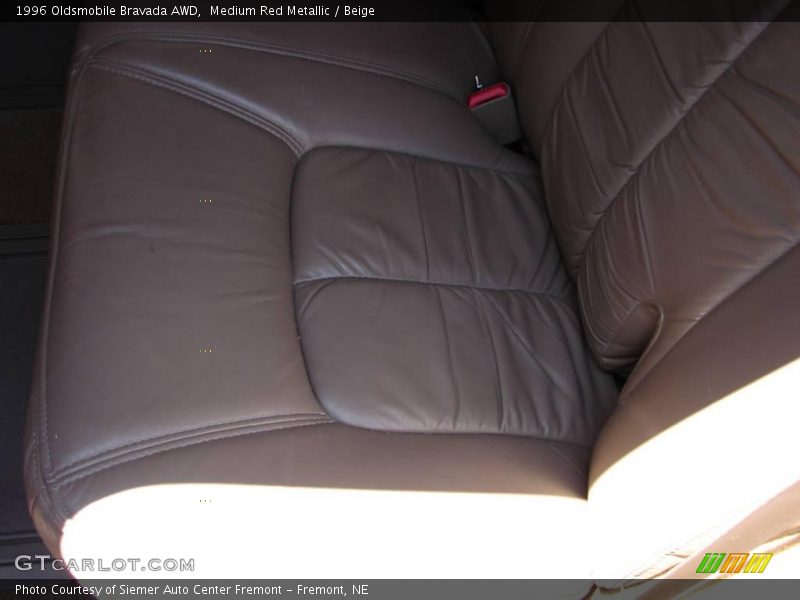 Medium Red Metallic / Beige 1996 Oldsmobile Bravada AWD