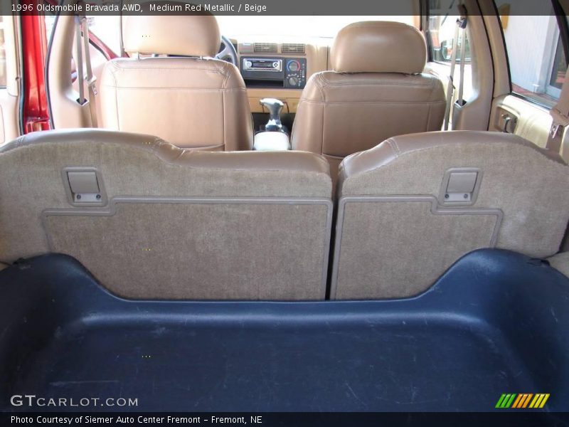 Medium Red Metallic / Beige 1996 Oldsmobile Bravada AWD