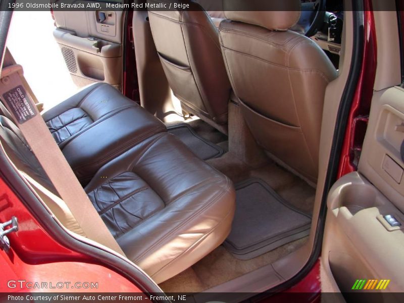 Medium Red Metallic / Beige 1996 Oldsmobile Bravada AWD