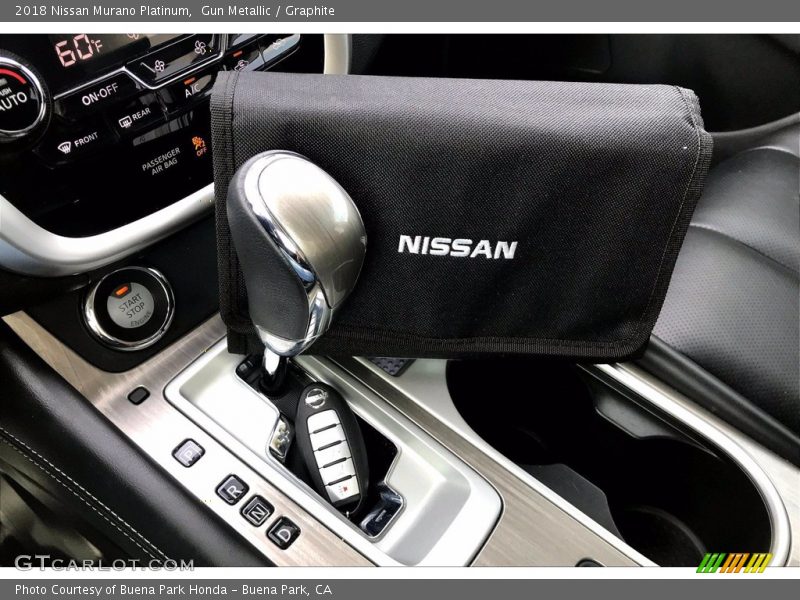 Gun Metallic / Graphite 2018 Nissan Murano Platinum