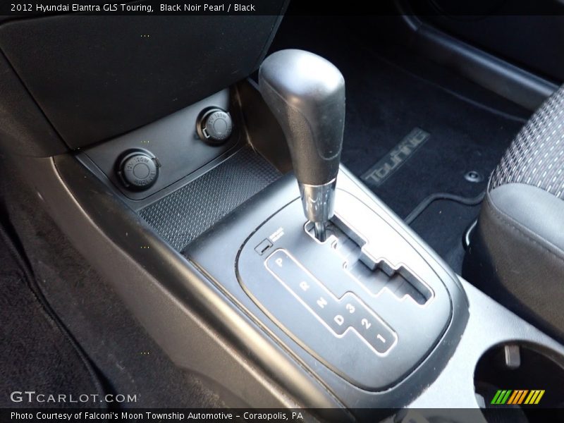 Black Noir Pearl / Black 2012 Hyundai Elantra GLS Touring