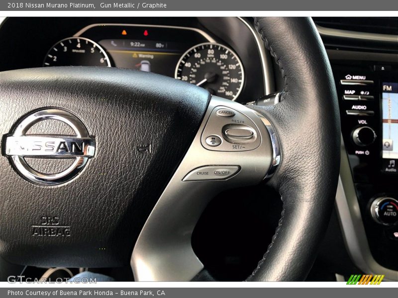 Gun Metallic / Graphite 2018 Nissan Murano Platinum