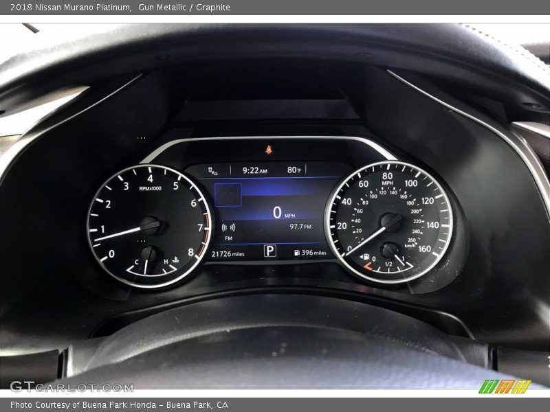 Gun Metallic / Graphite 2018 Nissan Murano Platinum