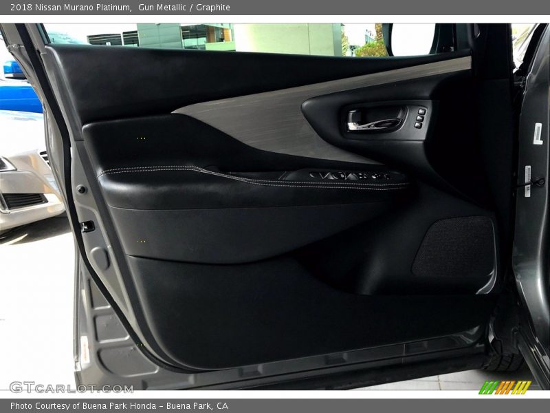 Gun Metallic / Graphite 2018 Nissan Murano Platinum
