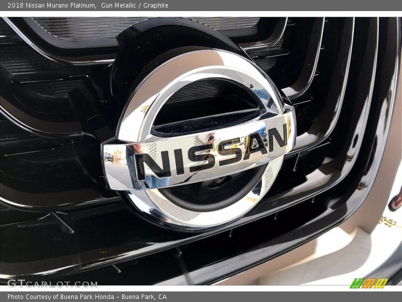 Gun Metallic / Graphite 2018 Nissan Murano Platinum