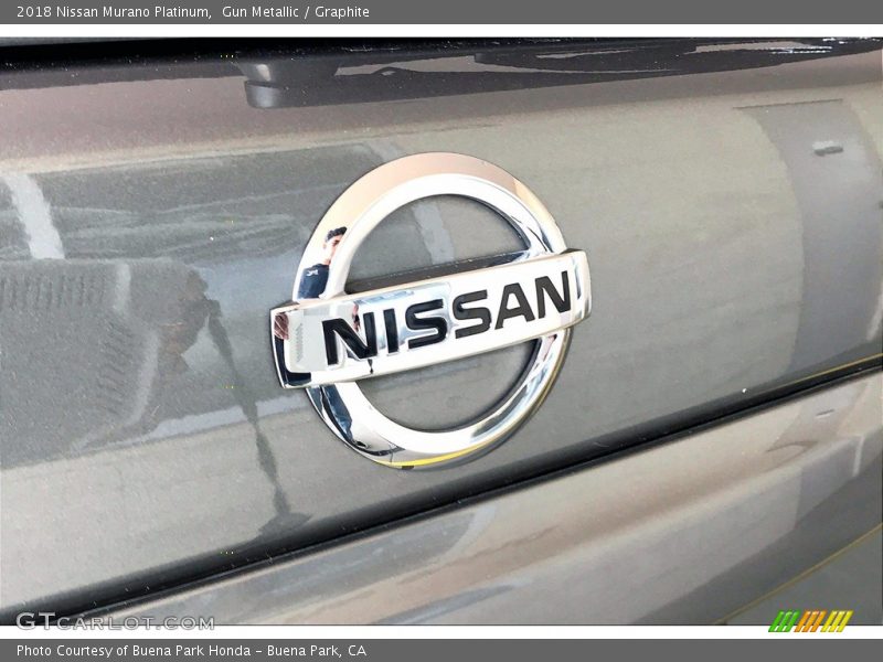 Gun Metallic / Graphite 2018 Nissan Murano Platinum