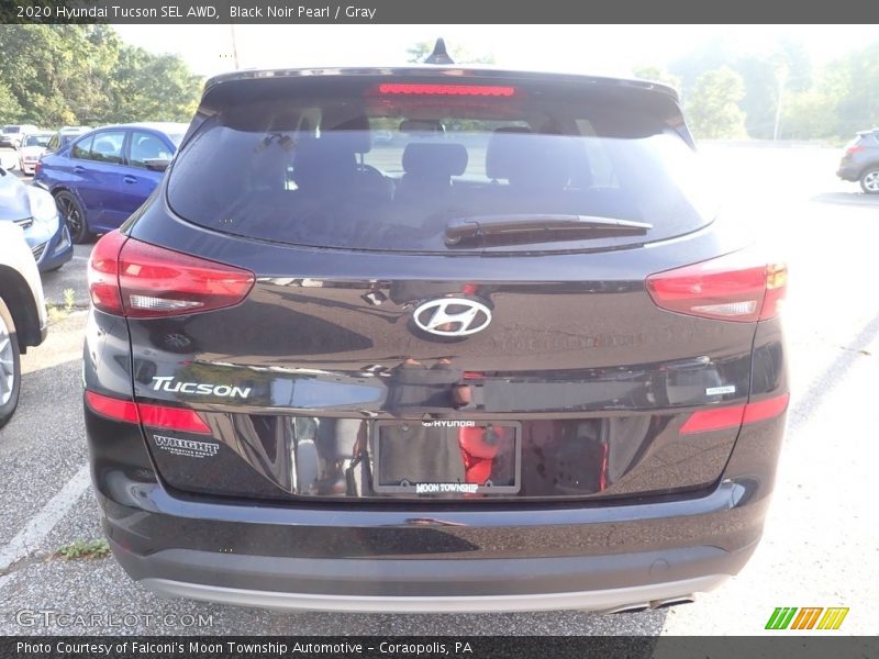 Black Noir Pearl / Gray 2020 Hyundai Tucson SEL AWD