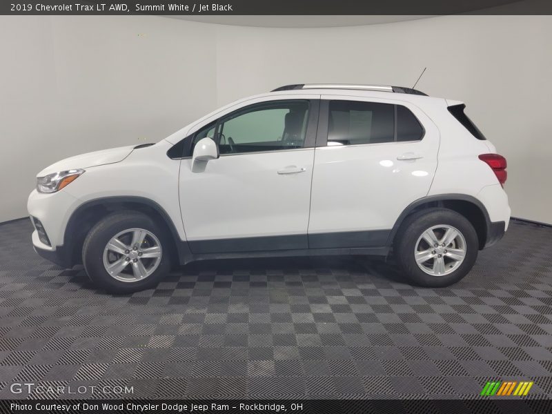 Summit White / Jet Black 2019 Chevrolet Trax LT AWD